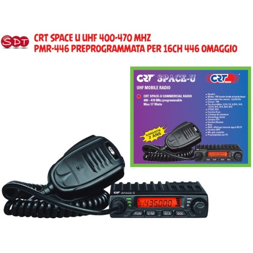 Crt space uhf 400 - crt, mhz