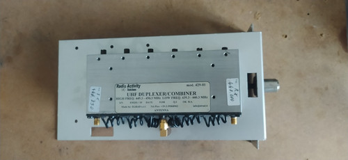 Filtro duplexer uhf 439 450 - filtro,